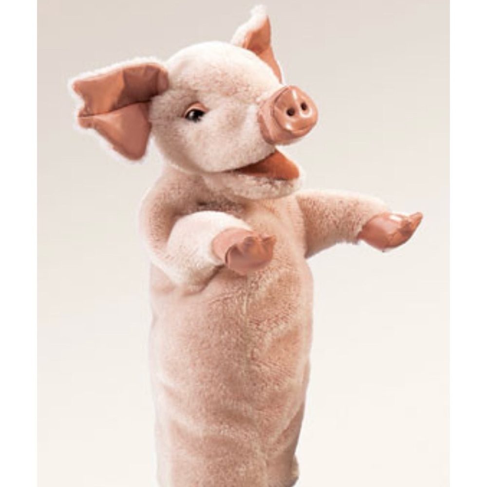 Folkmanis Stage Puppet Pig Retired